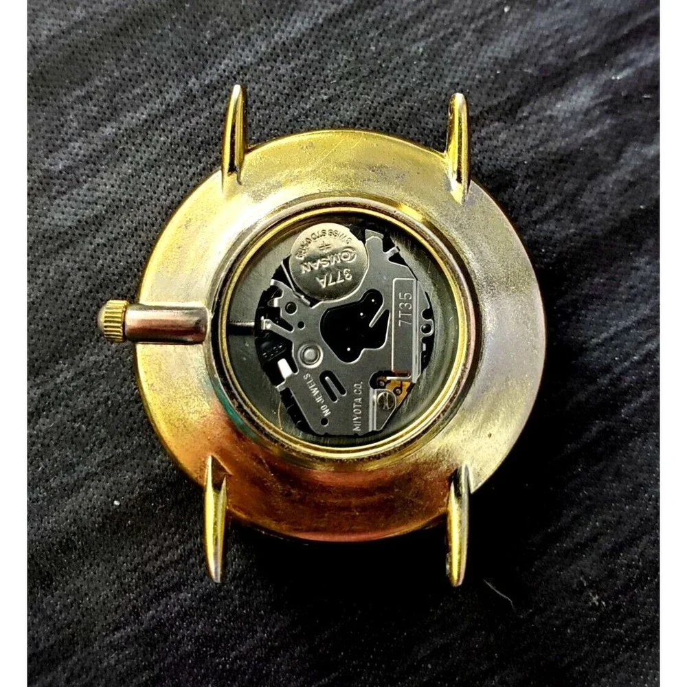 EXTREMELY Rare Vintage Lucerne Swiss Inspired Split Case Watch‎ Bubble Crystal